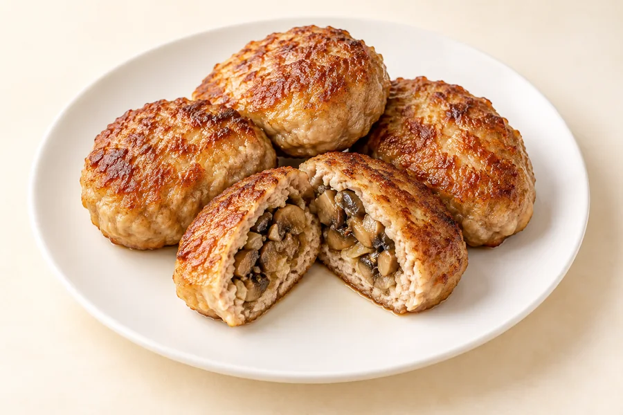 Зразы с грибами — кафе «Родаковъ», Родаково