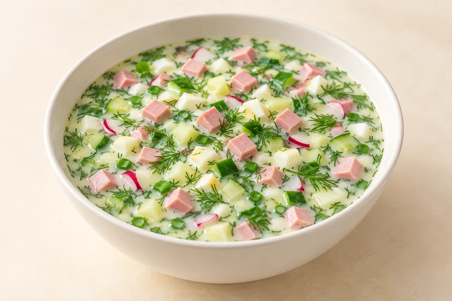Окрошка с колбасой — кафе «Родаковъ», Родаково